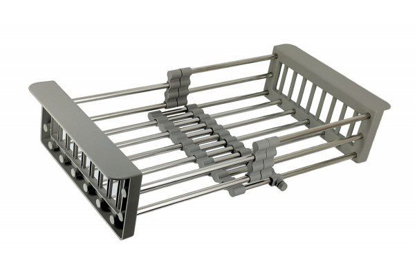 Коландер раздвижной GERHANS, серый