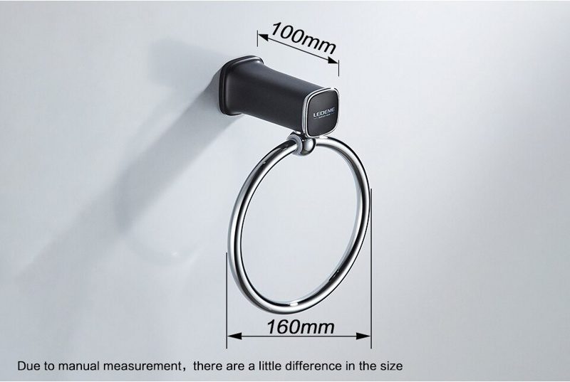 Держатель кольцо для полотенец Ledeme