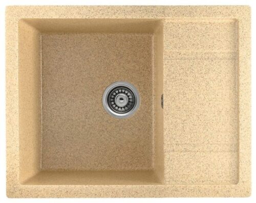 Мойка кухонная из мраморной крошки, песок, B19-21 Gerhans