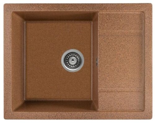 Мойка кухонная из мраморной крошки, терракот, B19-23 Gerhans