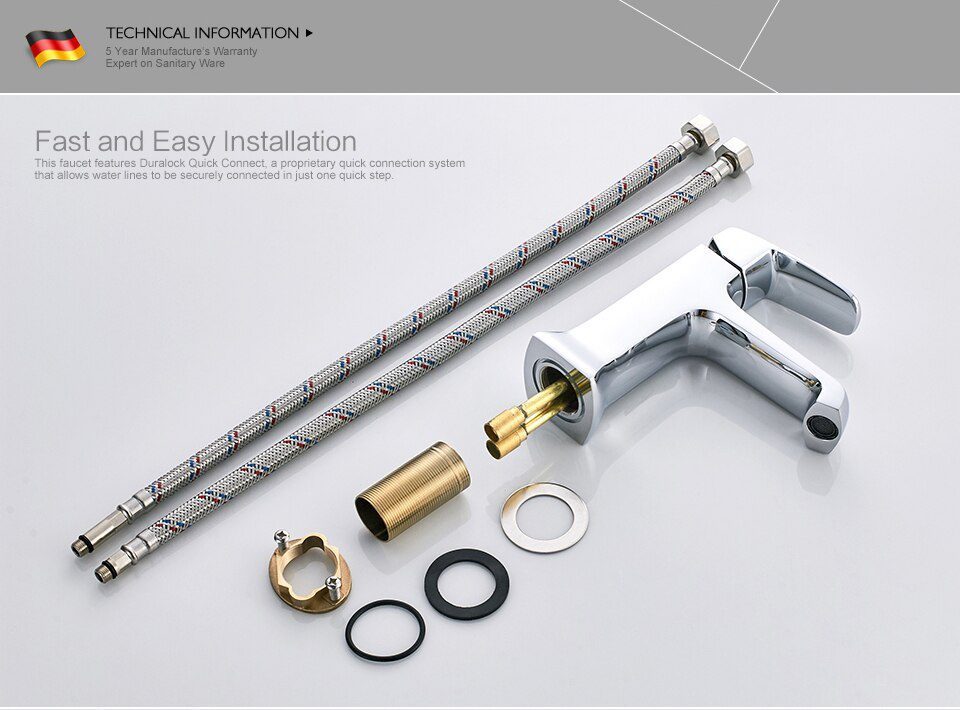 Смеситель для умывальника GERHANS K11006 — изображение 6