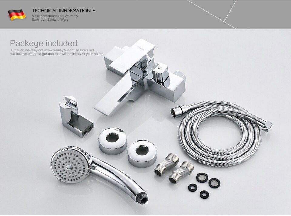 Смеситель для ванны GERHANS K13008 — изображение 6