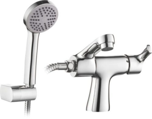 Смеситель для умывальника с душевой лейкой Ledeme L1055-16