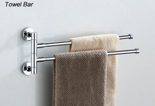 Полотенцедержатель, сталь, хром Ledeme L112