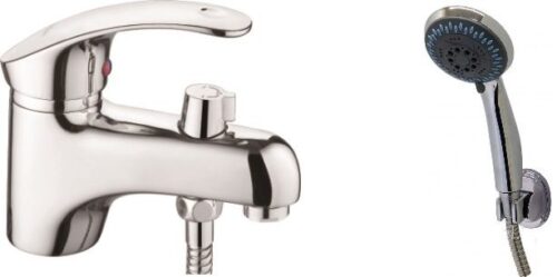 Смеситель для умывальника с душевой лейкой Ledeme L1221