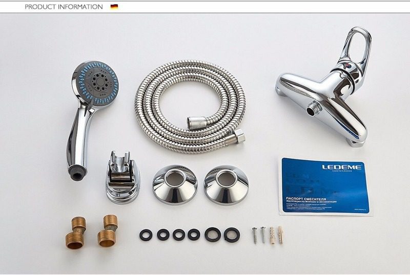 Смеситель для душа Ledeme L2004 — изображение 5