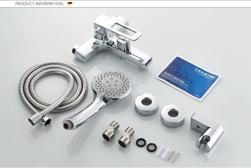 Смеситель для ванны Ledeme L3267 — изображение 5