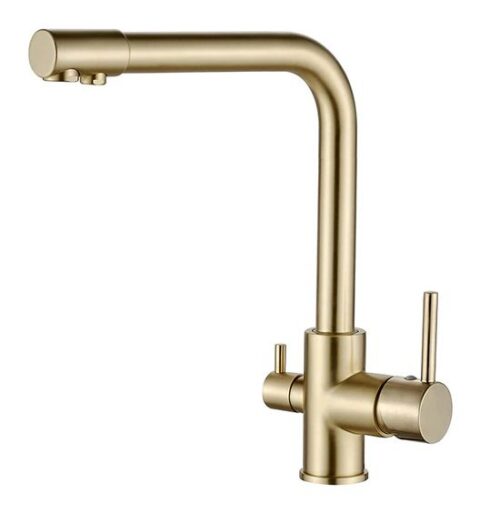 Смеситель для кухни с подключением к фильтру Ledeme L4055Y-3