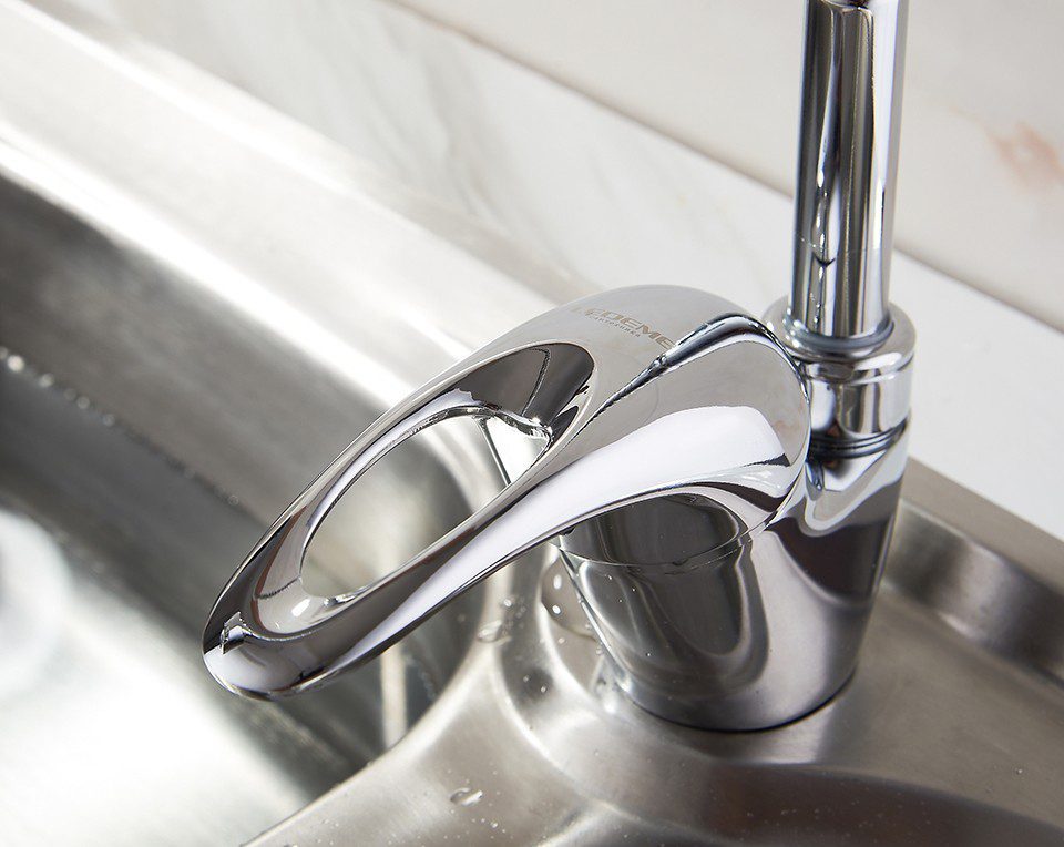 Смеситель для кухни с гибким изливом Ledeme L4302-B — изображение 5