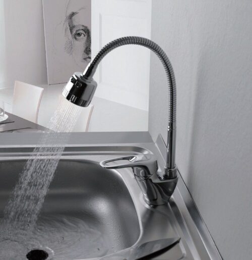 Смеситель для кухни с гибким изливом Ledeme L4304