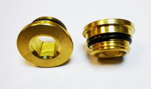 Крепление для гайки к корпусу смесителя в ванну (пара), латунь Ledeme L71-1