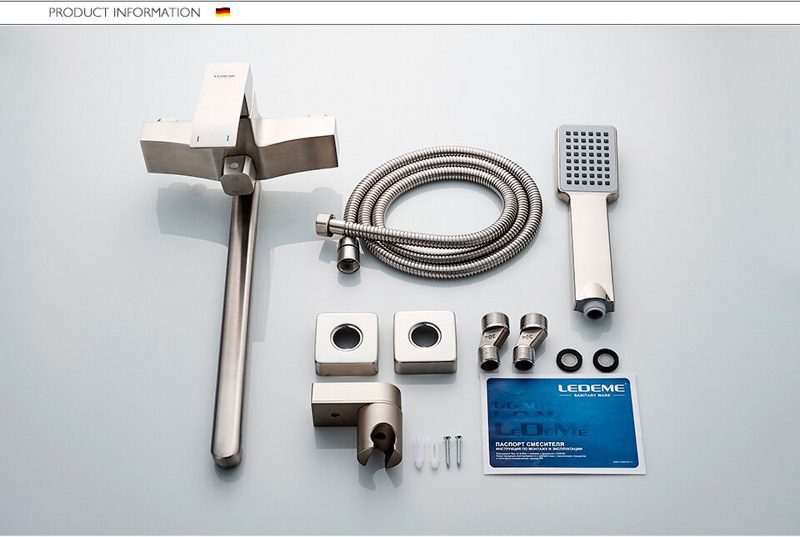 Смеситель для ванны Ledeme L72217 — изображение 5