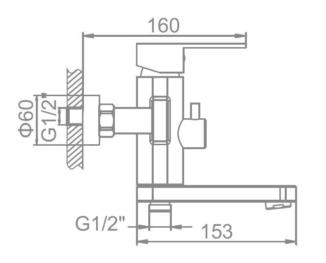 Смеситель для ванны Ledeme L73216 — изображение 2