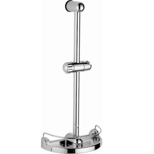Душевая штанга, нержавеющая сталь + пластик, хром Ledeme L8004