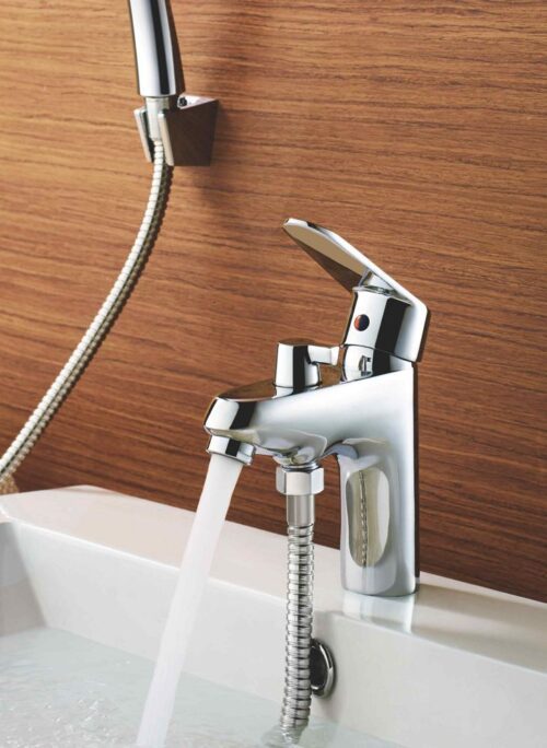 Смеситель для умывальника с душевой лейкой Loffrey LF81208