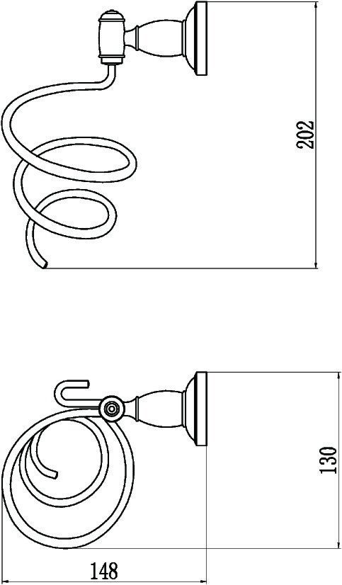 Держатель фена Savol S-006633C