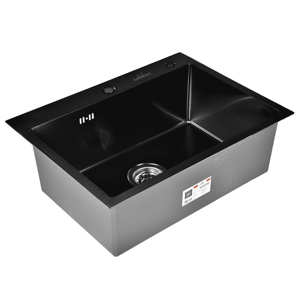 Мойка кухонная WISENT WS36045B, PVD покрытие