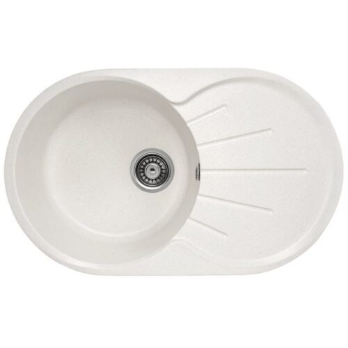 Кухонная мойка Gerhans A02-18, БЕЛЫЙ