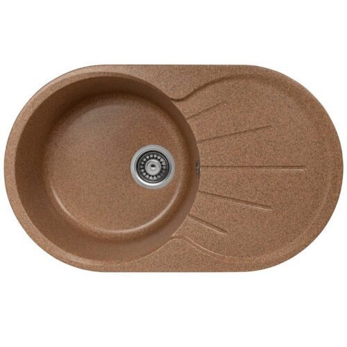 Кухонная мойка Gerhans A02-23, ТЕРРАКОТ