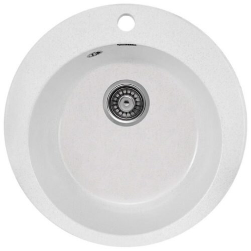 Кухонная мойка Gerhans A04-18, БЕЛЫЙ