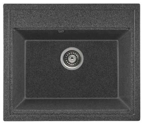 Кухонная мойка Gerhans A12-24, ГРАФИТ