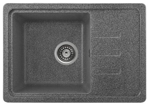 Кухонная мойка Gerhans B15-24, ГРАФИТ
