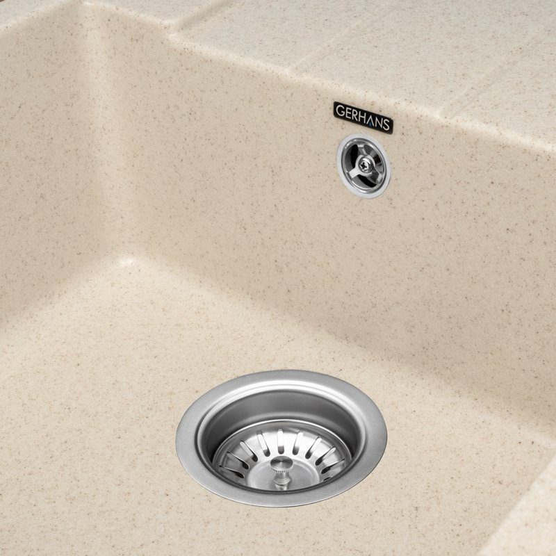 Кухонная мойка Gerhans B22-20, БЕЖЕВЫЙ — изображение 3