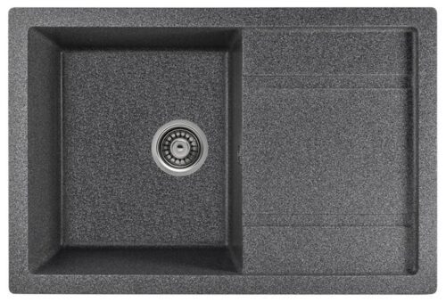 Кухонная мойка Gerhans B27-24, ГРАФИТ