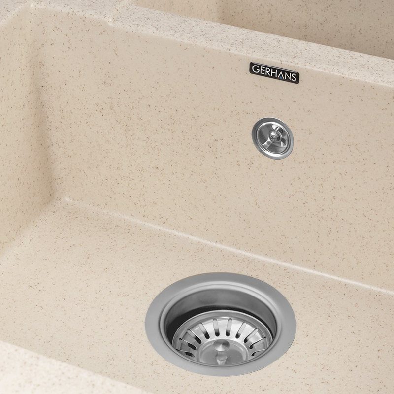 Кухонная мойка Gerhans C01-20, БЕЖЕВЫЙ — изображение 4