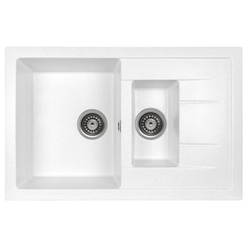 Кухонная мойка Gerhans C10-18, БЕЛЫЙ