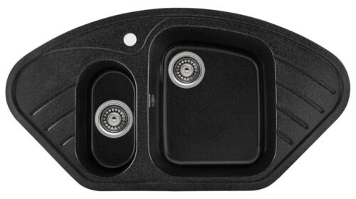 Кухонная мойка Gerhans E02-22, ЧЁРНЫЙ