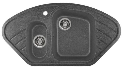 Кухонная мойка Gerhans E02-24, ГРАФИТ