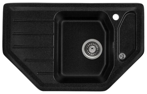 Кухонная мойка Gerhans E08-22, ЧЁРНЫЙ