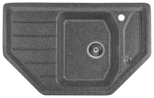 Кухонная мойка Gerhans E08-24, ГРАФИТ
