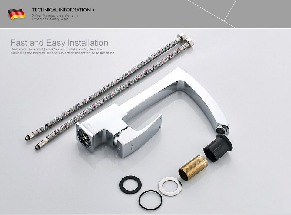 Смеситель для кухни GERHANS K14014 — изображение 5