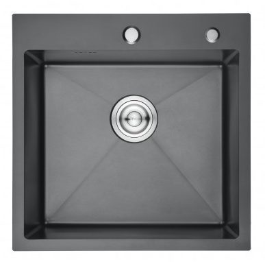 Кухонная мойка GERHANS K35050B, PVD покрытие