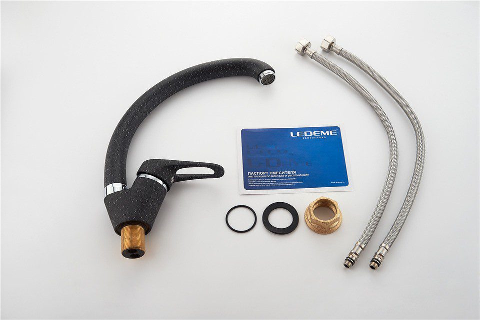 Смеситель для кухни Ledeme L5913F — изображение 5