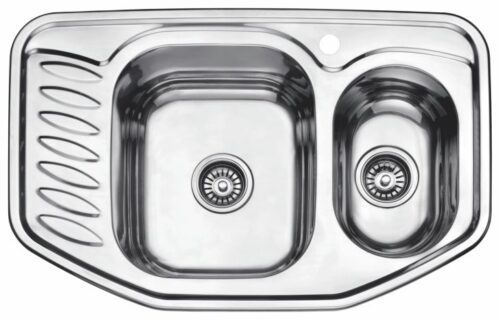 Кухонная мойка Ledeme L67851B-6, на полторы чаши