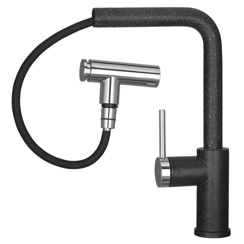 Смеситель для кухни с выдвижным изливом Wisent W6055-22 — изображение 2