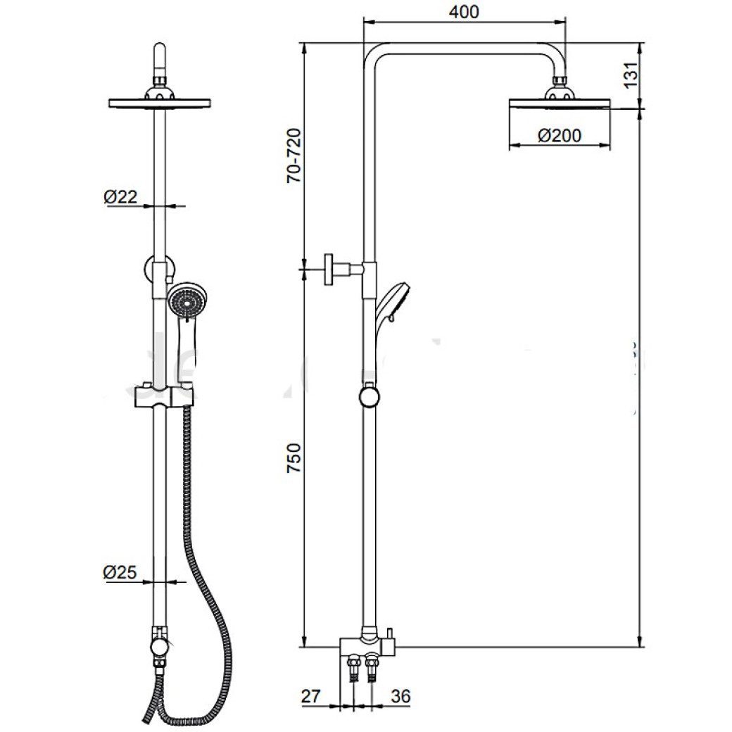 !!!Распродажа!!! Душевая система Wisent WG2400B — изображение 6