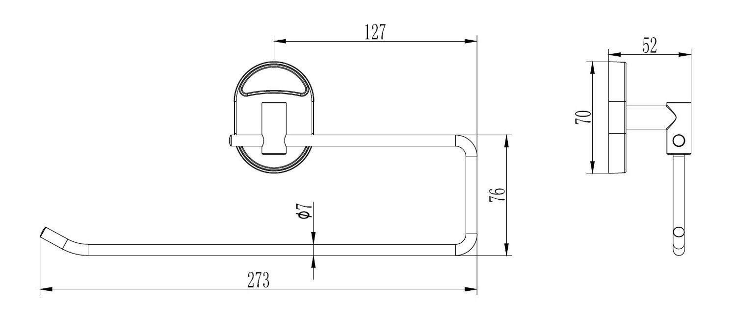 Держатель бумажного полотенца Ledeme L1903-2 — изображение 2