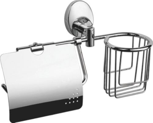 Бумагодержатель Ledeme L3303-1, с крышкой и держателем дезодоранта