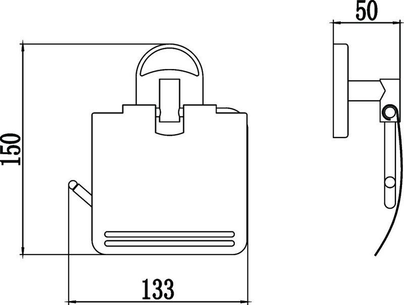 Бумагодержатель Savol S-007051 — изображение 2