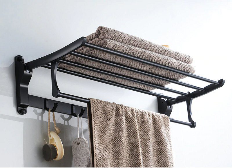 Полка для полотенец Ledeme L5524, откидная — изображение 3