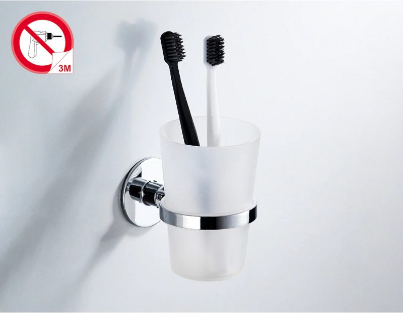 Стакан с настенным держателем Ledeme L5706