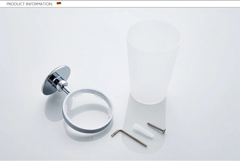 Стакан с настенным держателем Ledeme L5706 — изображение 5