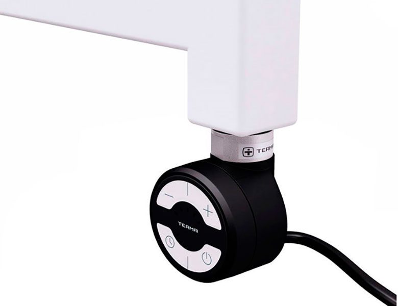 Блок управления с ТЭНом Terma MOA RAL (черный) для п/с 300 Вт с проводом