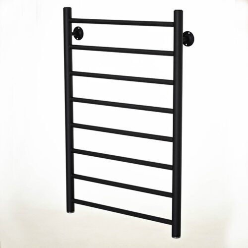 Полотенцесушитель Ростела Виктория (нижн,подв, 1" резьба) 500 x 800 / 8 Ral 9005