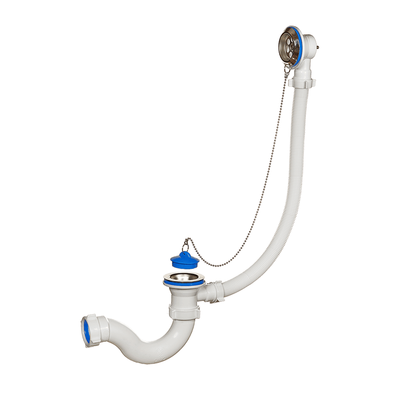 Сифон для ванны S-образный