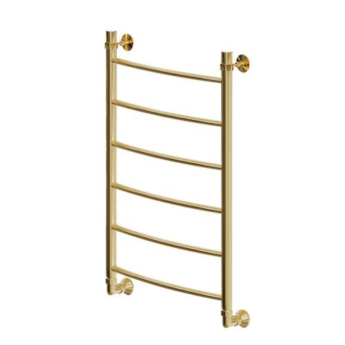 Полотенцесушитель Ростела Виктория (нижн,подв, 1" резьба) 500 x 700 / 6 Ral Золото